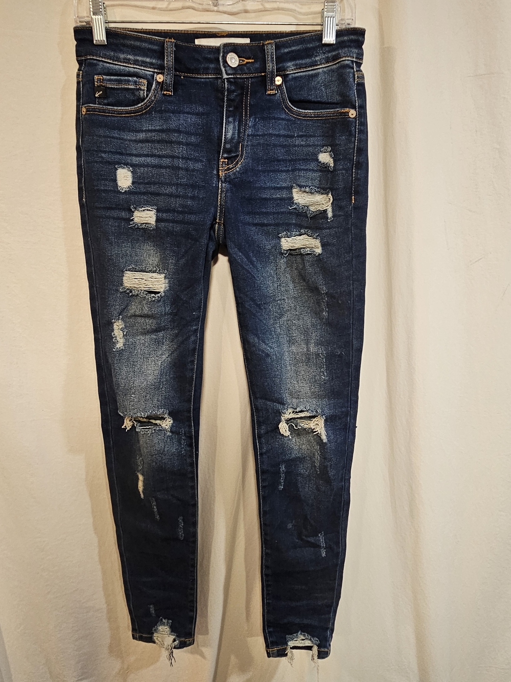 KanCan Indigo Ripped Skinny Jeans